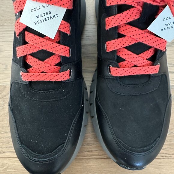 Cole Haan ZERØGRAND Flex Sneaker Boot Women’s 8B Black Water Resistant NWT - Picture 2 of 11
